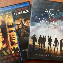 Lot of 2 Police/Military Films