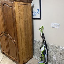 Real Oak Wood Closet cabinet 