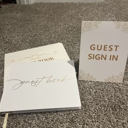 Brand New Wedding Guest Book