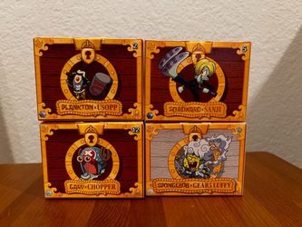 McDonald's Toys (SpongeBob SquarePants x One Piece)
