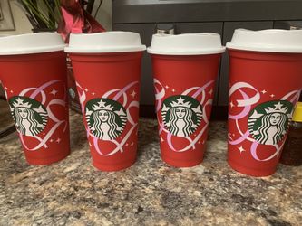4 New Starbucks Cups