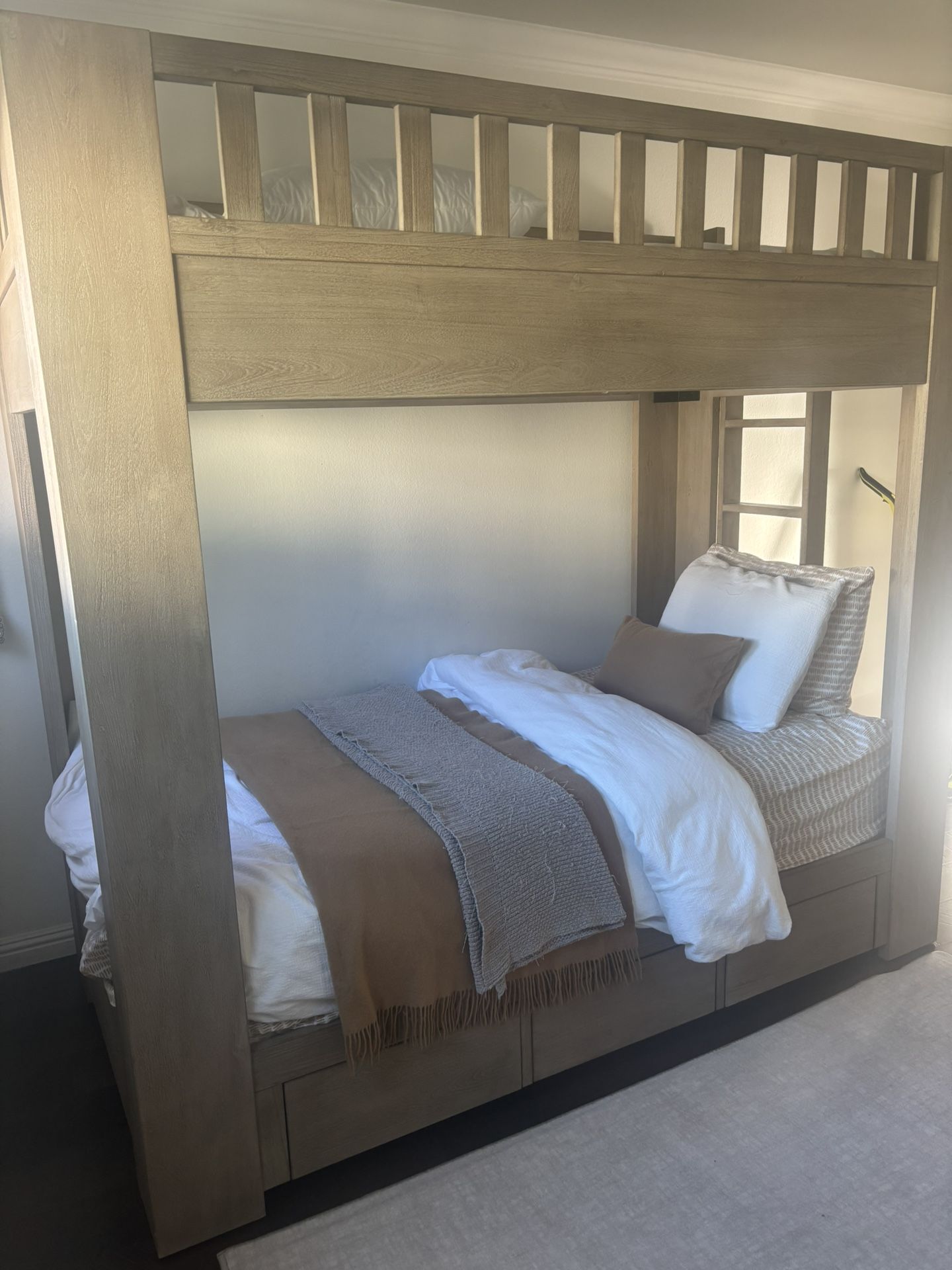 RH Bunk Bed  With RH Mattresses Inc