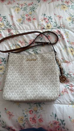 Michael Kors brown cream purse