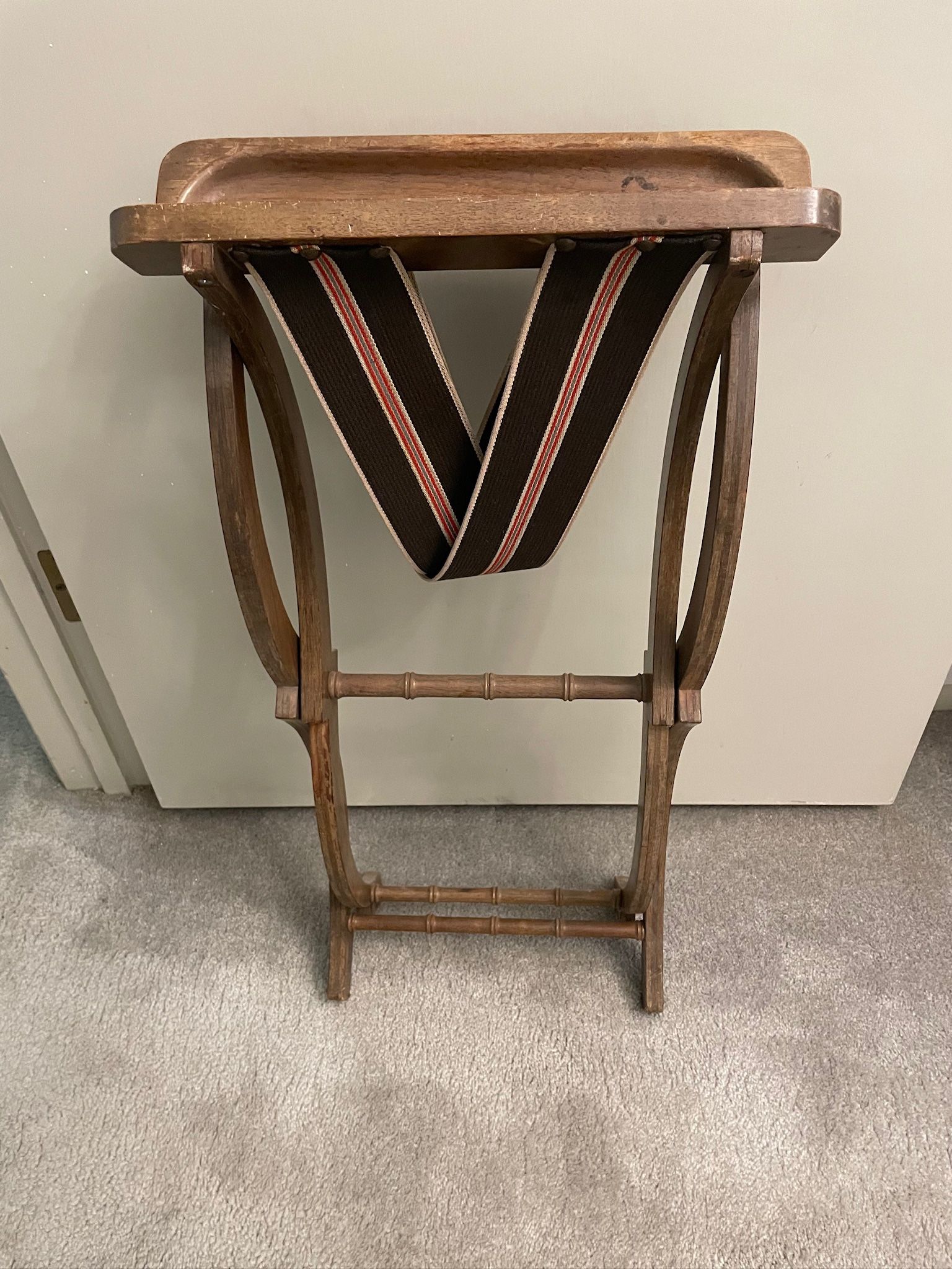 Vintage Foldable Butlers Tray Table