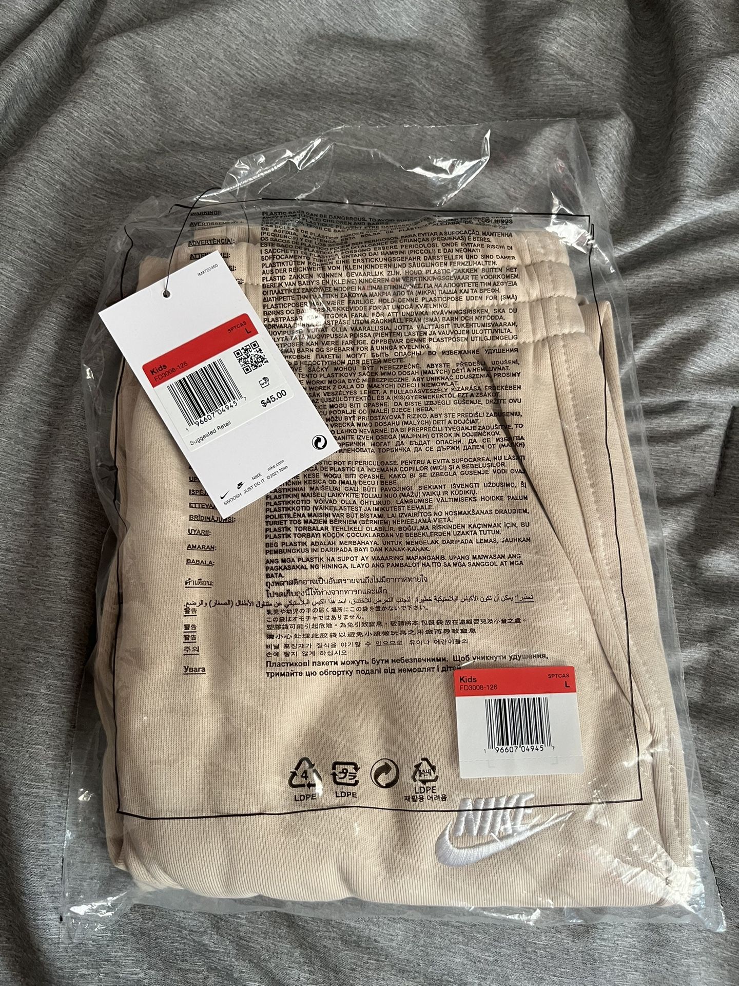 Big Kids Nike Sportswear Fleece Joggers