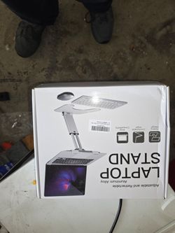 Laptop stand.