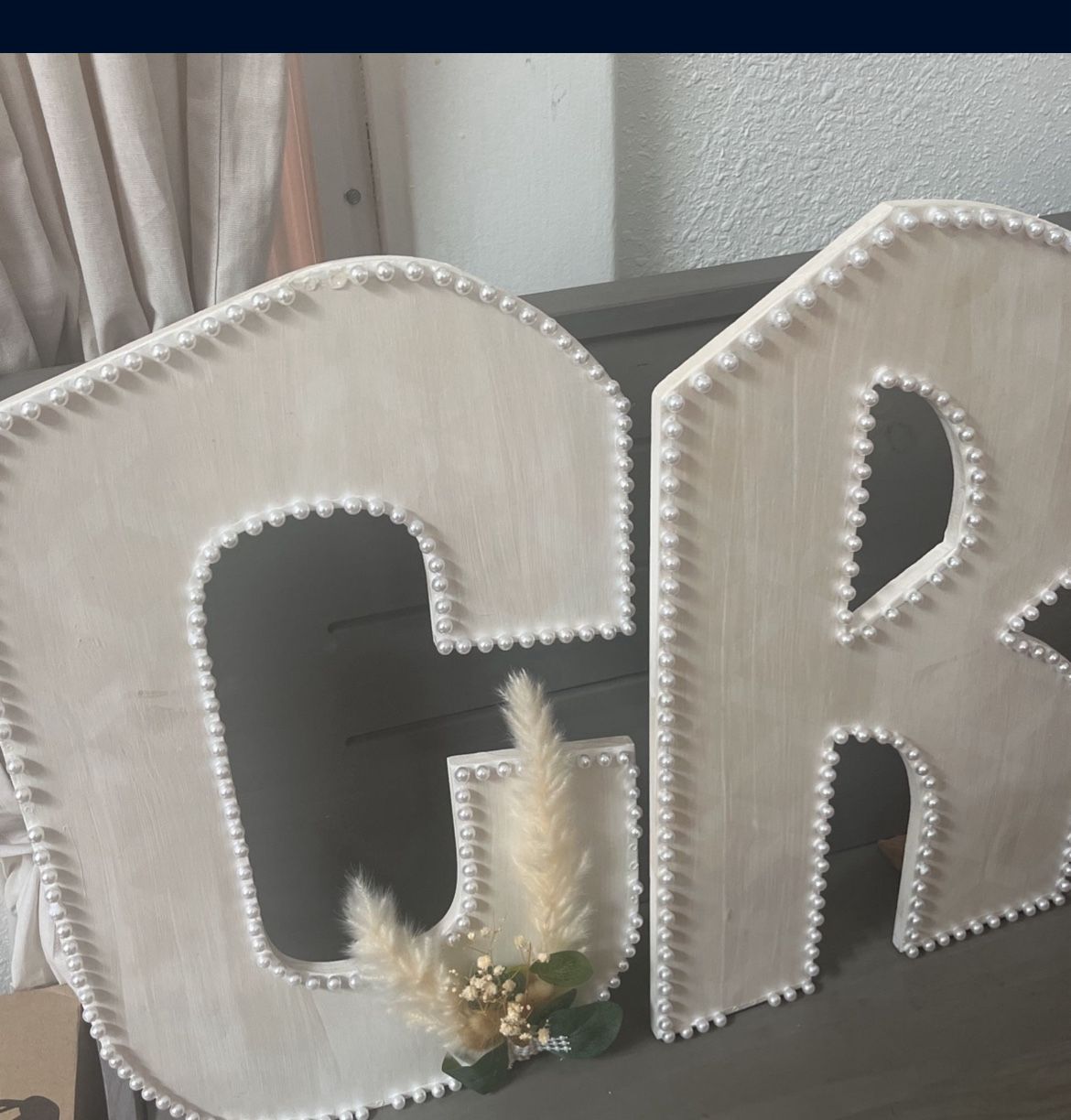 Custom Letters I Have C & R 