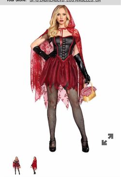 Red riding hood dress