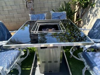 Outdoor fire pit bar brand new