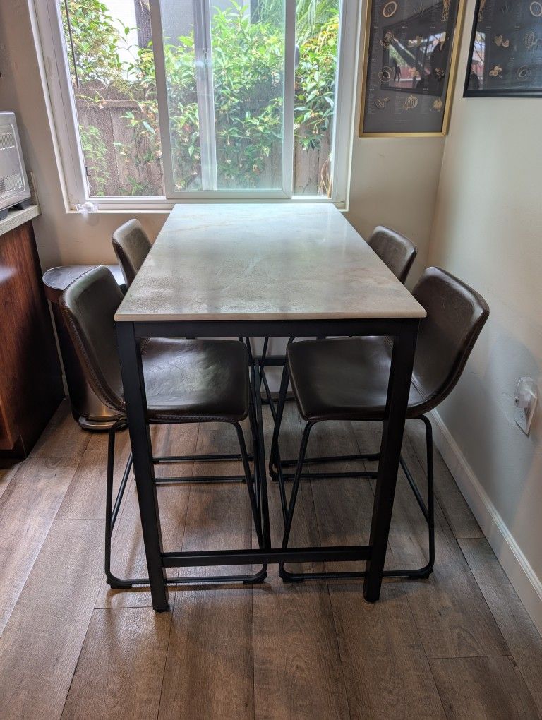 Solid Marble Dining Table