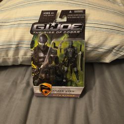 G.i.joe The Rise Of Cobra City Strike Snake Eyes By Hasbro.