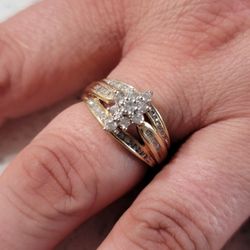 10k YELLOW GOLD WEDDING Ring