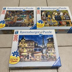 300 Ravensburger Puzzles Complete 