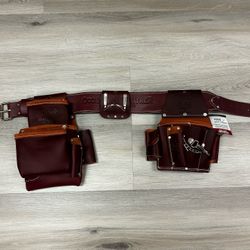 Leather Pro Electrician Tool Belt Setup