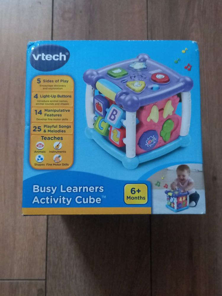 Vtech Busy Learner's Activity Cube For Ages 6mo+
