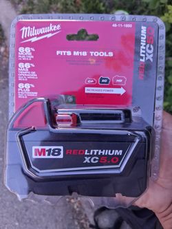 Milwaukee M18 XC5.0 battery