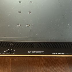 CREST CPX 2600 Amplifier 
