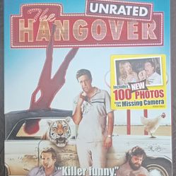"The Hangover" 2009 Blu-Ray Disc+Digital Copy Unrated Special Edn.  w/slipcover
