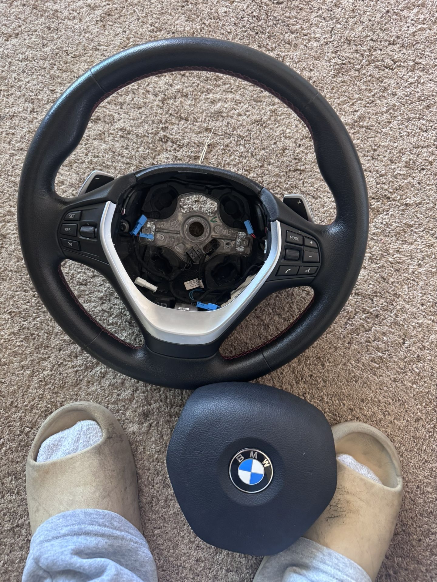 BMW 3 Series Non M Sport Oem Steering Wheel 