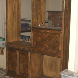 Vintage 1979 Room Divider/Bookcase/Secretary Desk

