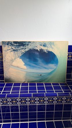 Pottery Barn Teen Surf Print