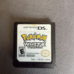 Pokémon white ds Game