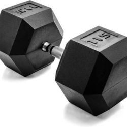 CAP Barbell, 115lb Coated Hex Dumbbell, Single