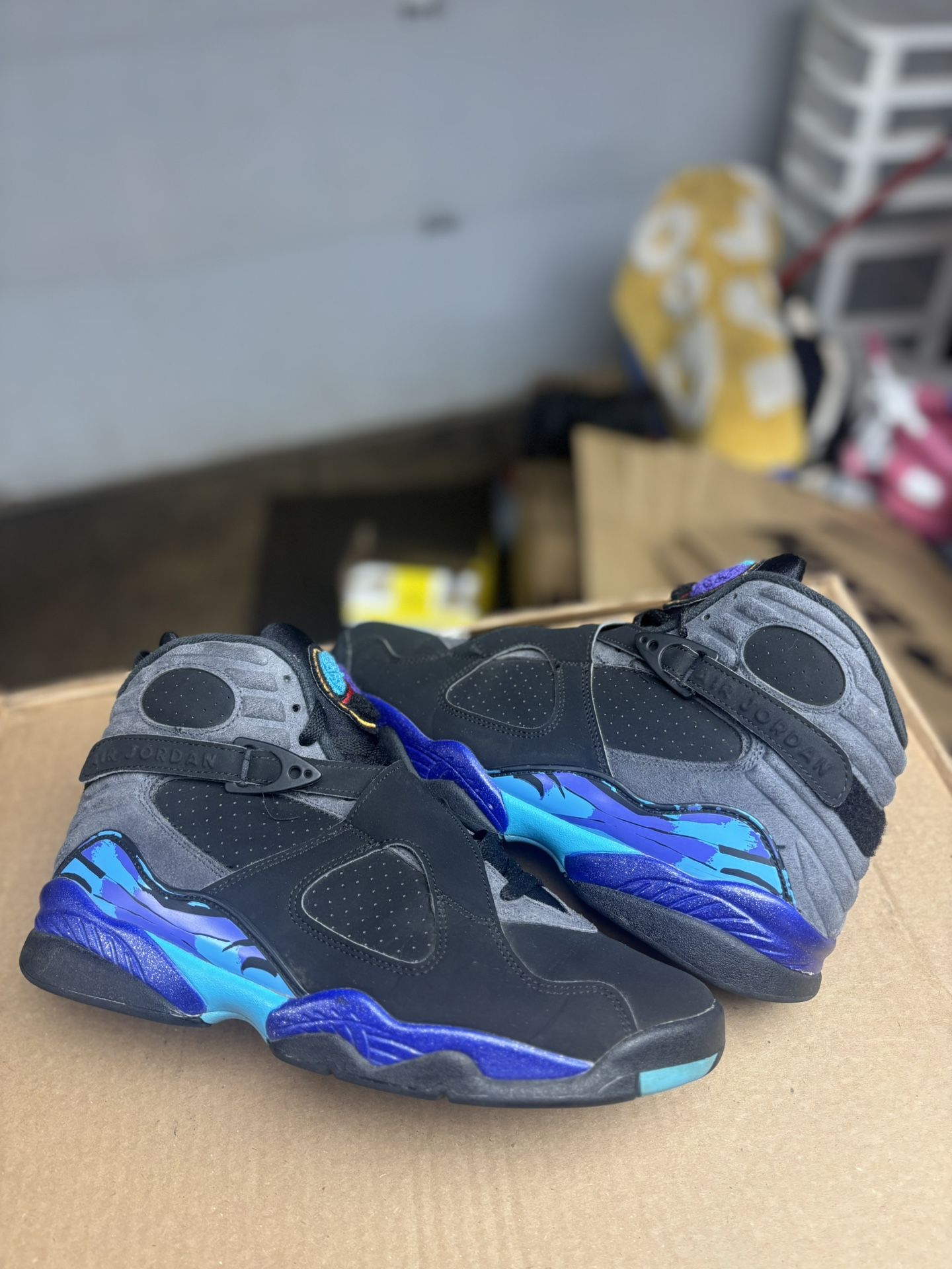 Jordan 8 Aquas 2018