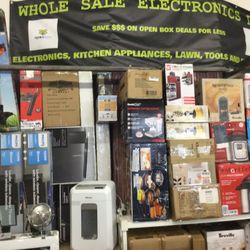 HUGE SALE ON ELECTRONICS, SMALL KITCHEN APPLIANCES, LAWN TOOLS, WALKIG TREADMILLS , POWER WASHERS AND MUCH MORE…AT FOX VALLEY FLEA MARKET