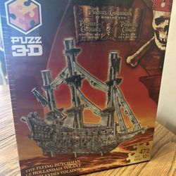 Disney Pirates of the Caribbean - pirate ship 3D puzzle Puzz3D New / sealed