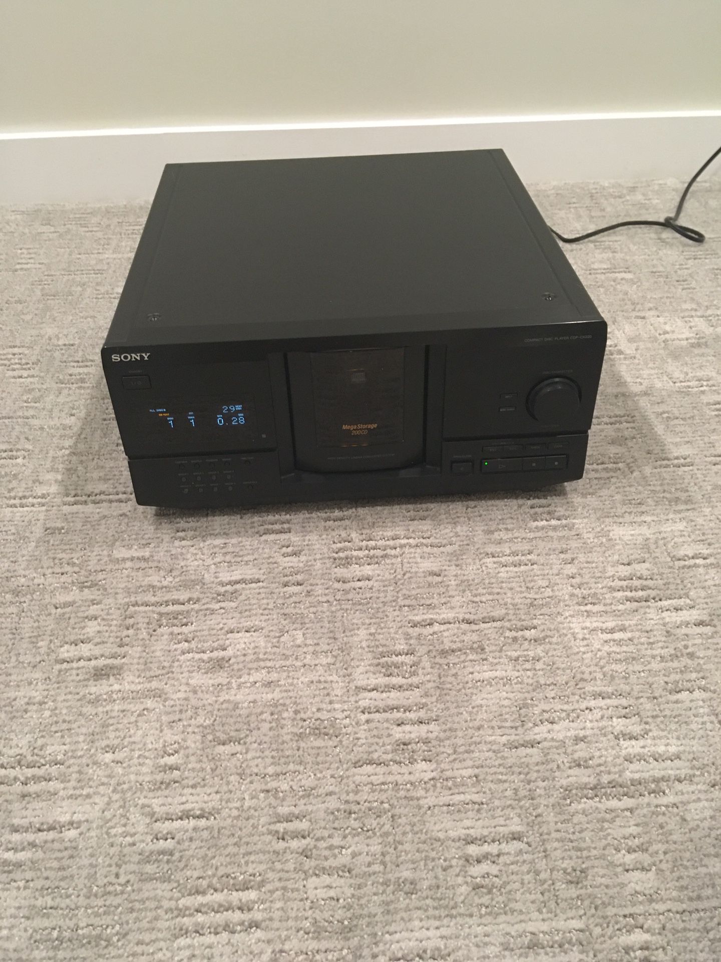 Sony CDP-CX220 CD player