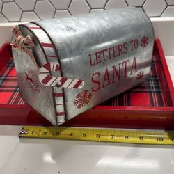 Rustic Christmas Santa Letter Decoration