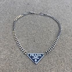 Black Prada Milano Necklace