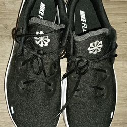 Nike Flex Run 2021 Black White Workout Running Shoes