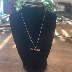 Beautiful Chain Whit Charm 14 K Both No Fake