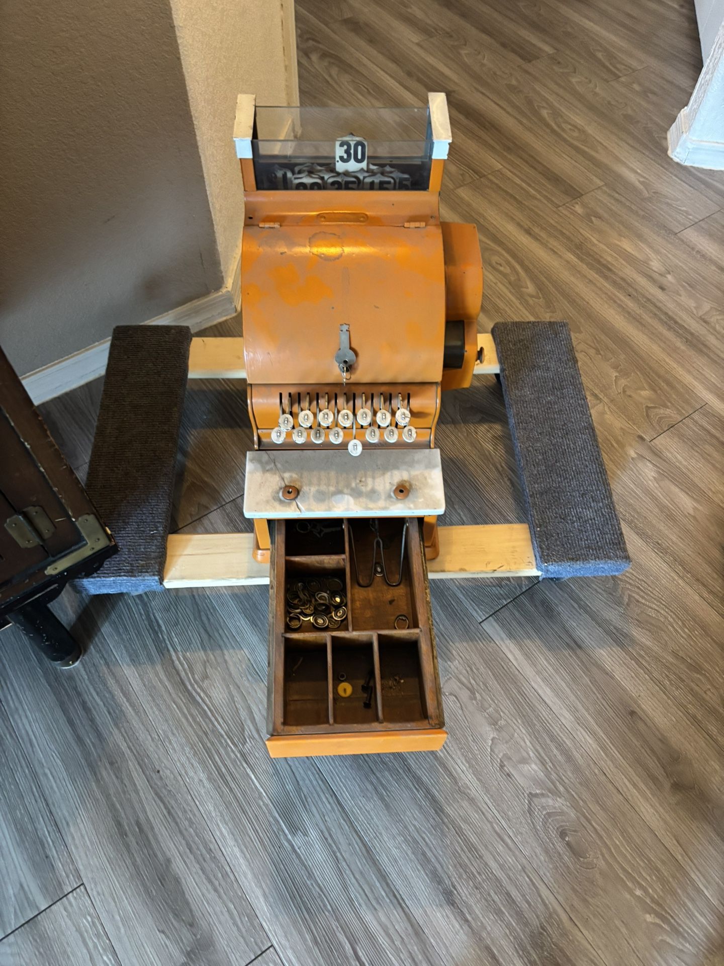 Antique National Cash Register Model 717