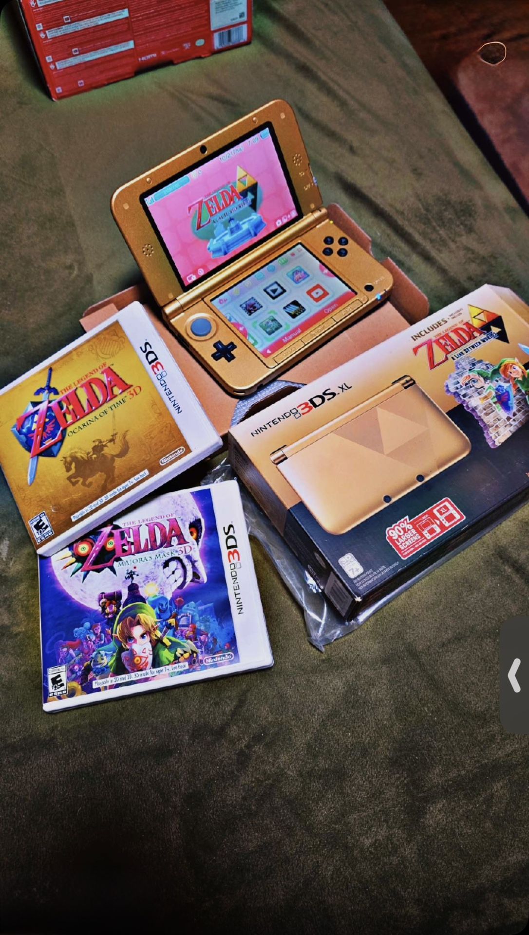 Nintendo 3DS XL link between worlds edition