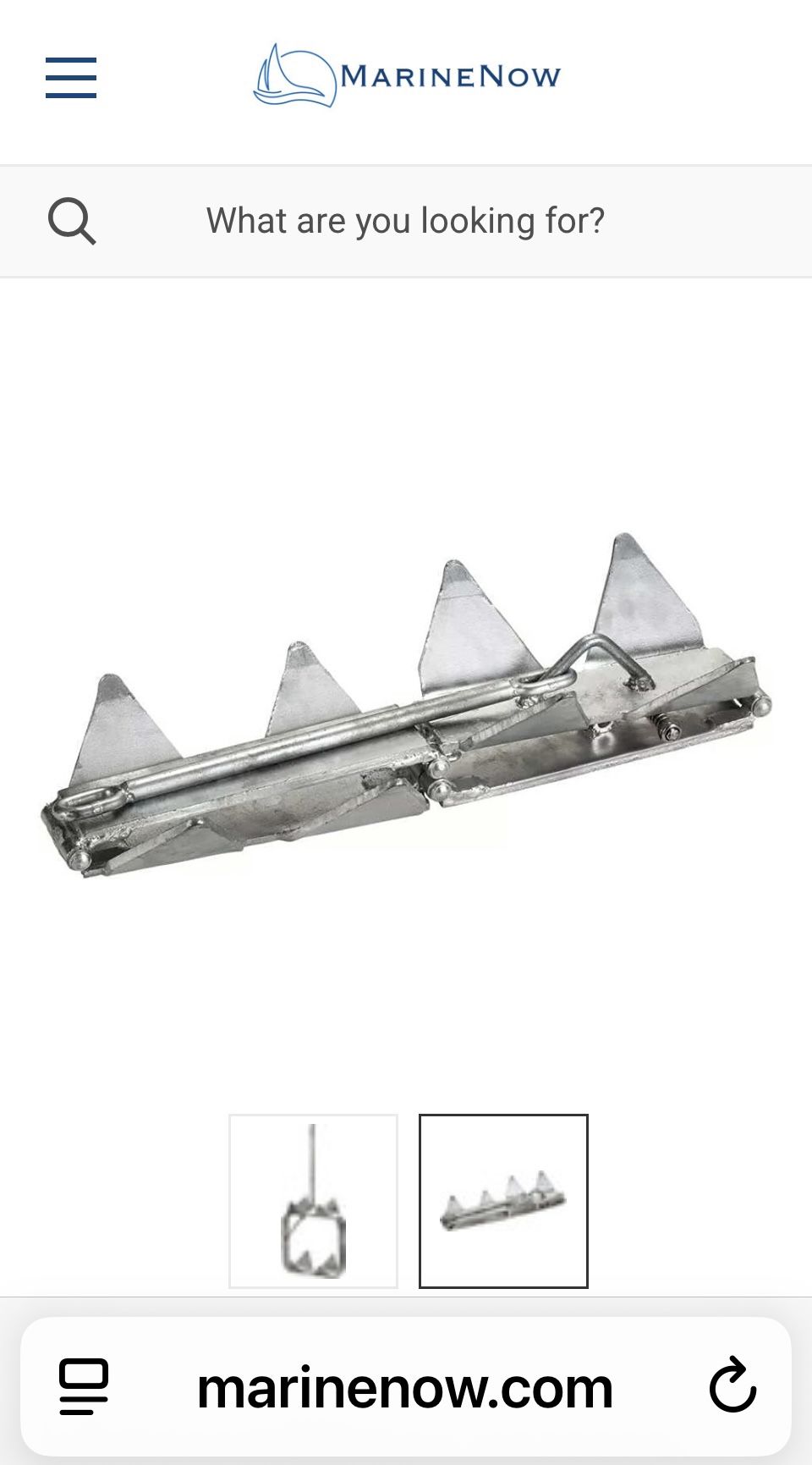 MarineNow Metal Anchor 13 Pounds