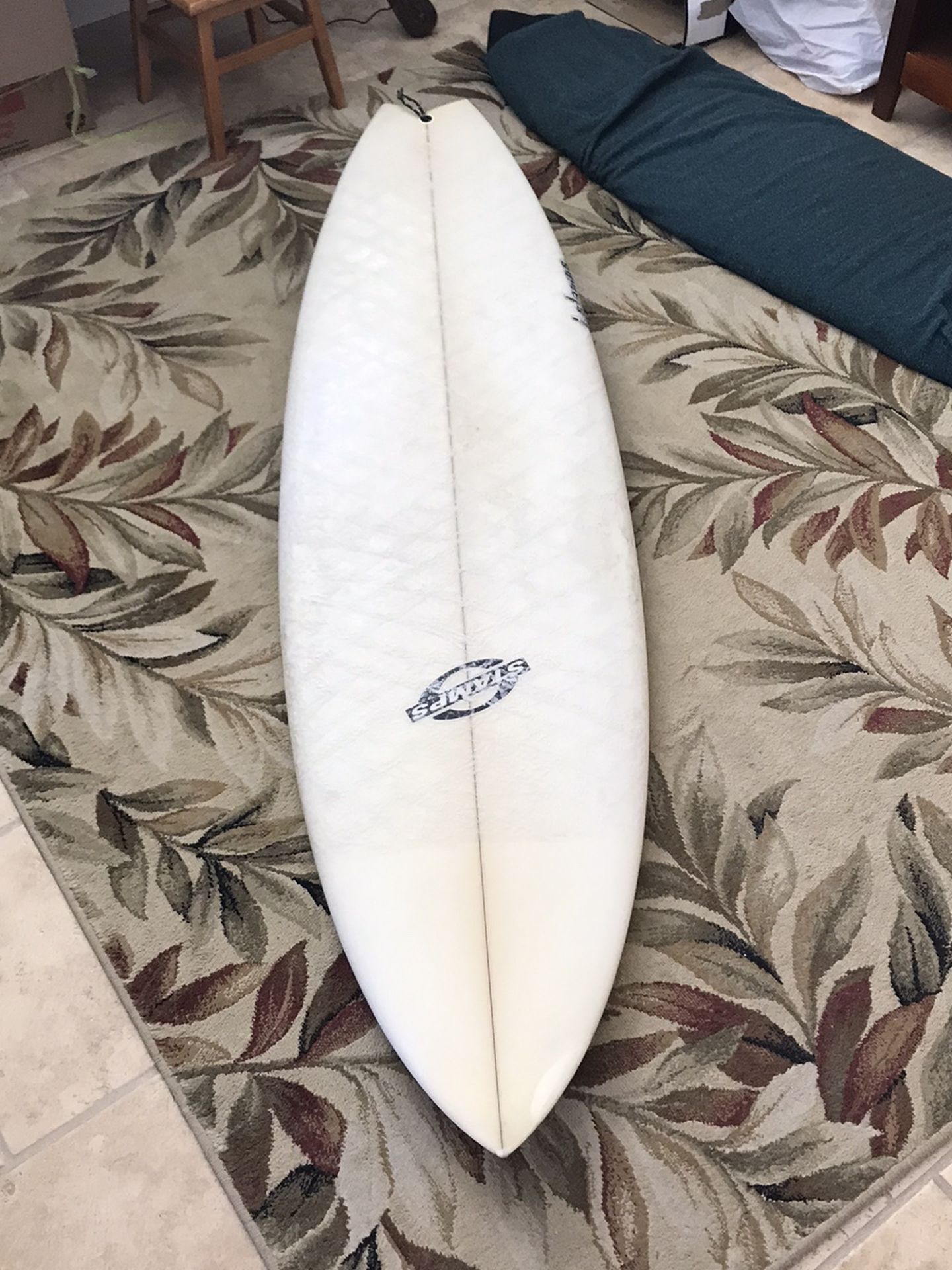 6”4 Stamps Fish Surfboard Surf