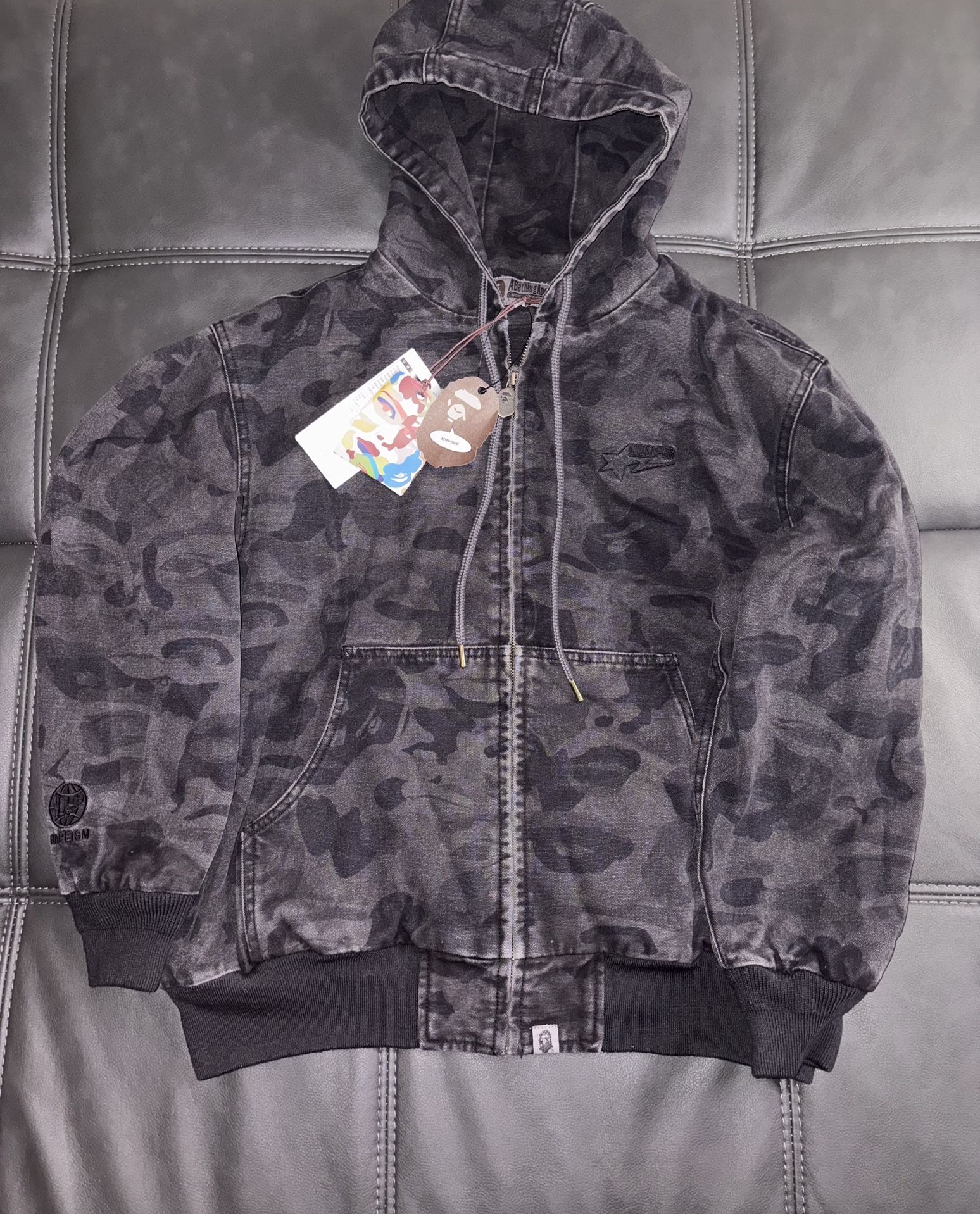 Bape x KidSuper Camo Jacquard Jacket
