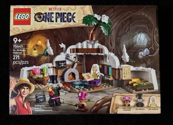 LEGO SET ONE PIECE: DR. HIRILUK’S HIDEOUT (75641) W/ MINI FIGURES NEW