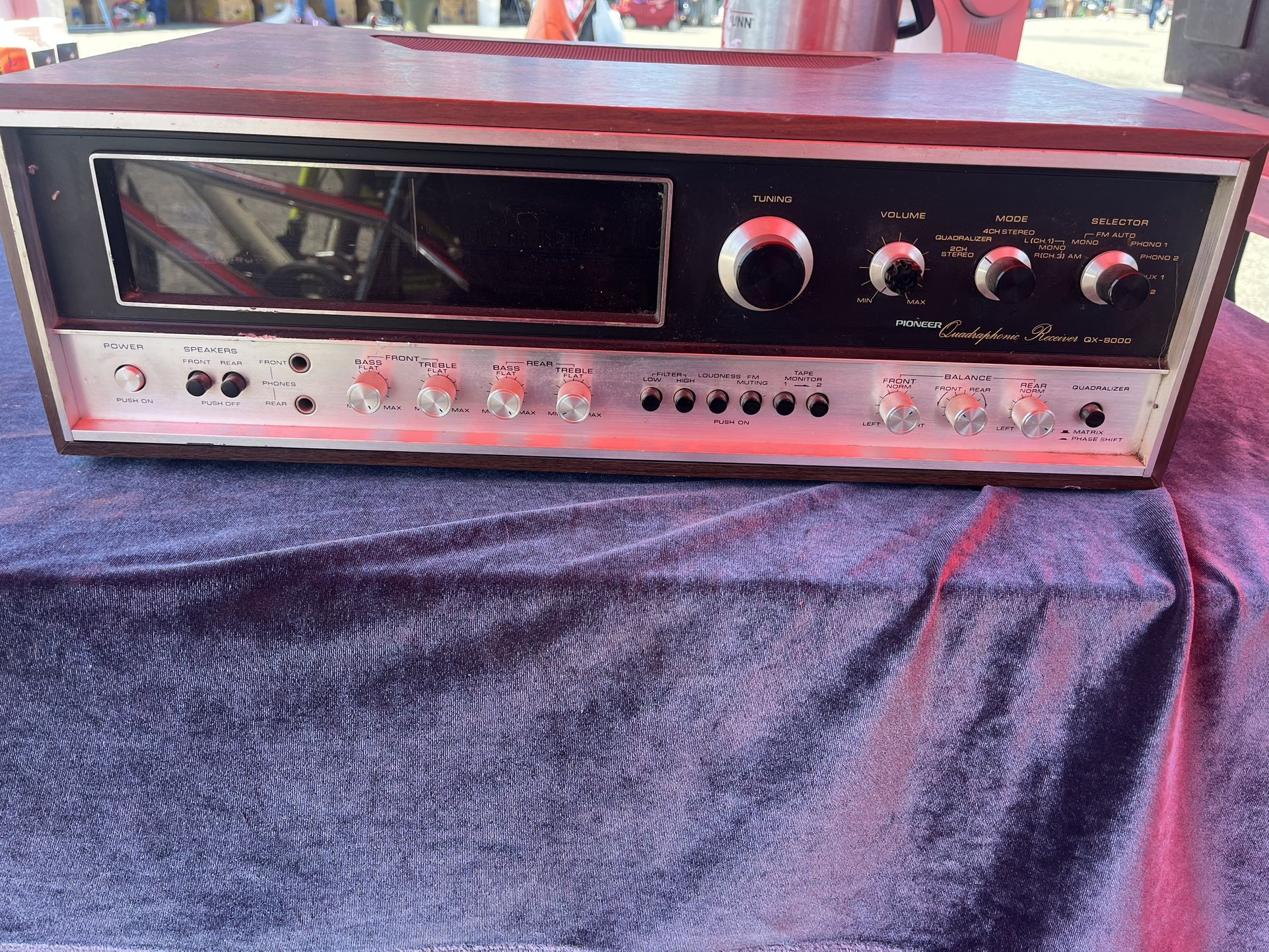 Pioneer Vintage Receiver Quadraphonic QX8000