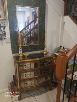 Mirror and dresser moving sale