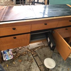 Desk With Safe