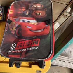 Cars Hoy Luggage 12 X16 New