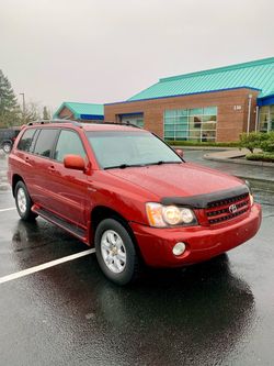 2002 Toyota highlander