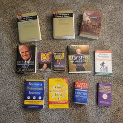 12 High Value Books, $60 takes all, or Individual Prices Below
