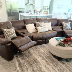 Sectional Recliner Set 
