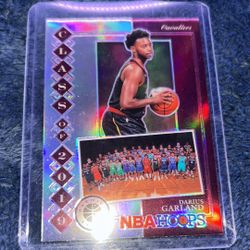 2019-20 Hoops Premium Stock Darius Garland Class of 2019 Silver Prizm Holo RC #2