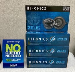 New HIFONICS 3.5” inch 125 Watts Max Car Audio Speakers (pair) 🔥🔊